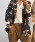 Veste blazer Gaston arabesque noir