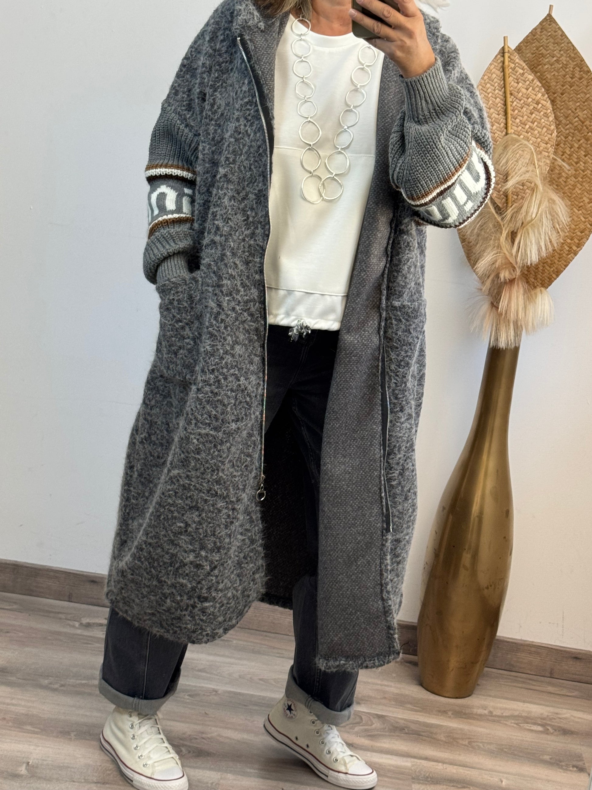 Manteau Esteban gris
