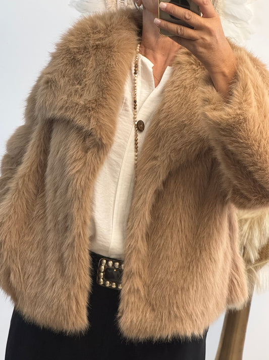 Veste Mia camel