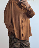 Chemise ou veste Louiza camel