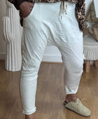 Pantalon saroual beige OK!