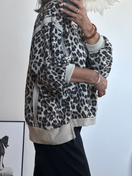 Sweat-shirt oversize LEO TU 38/50