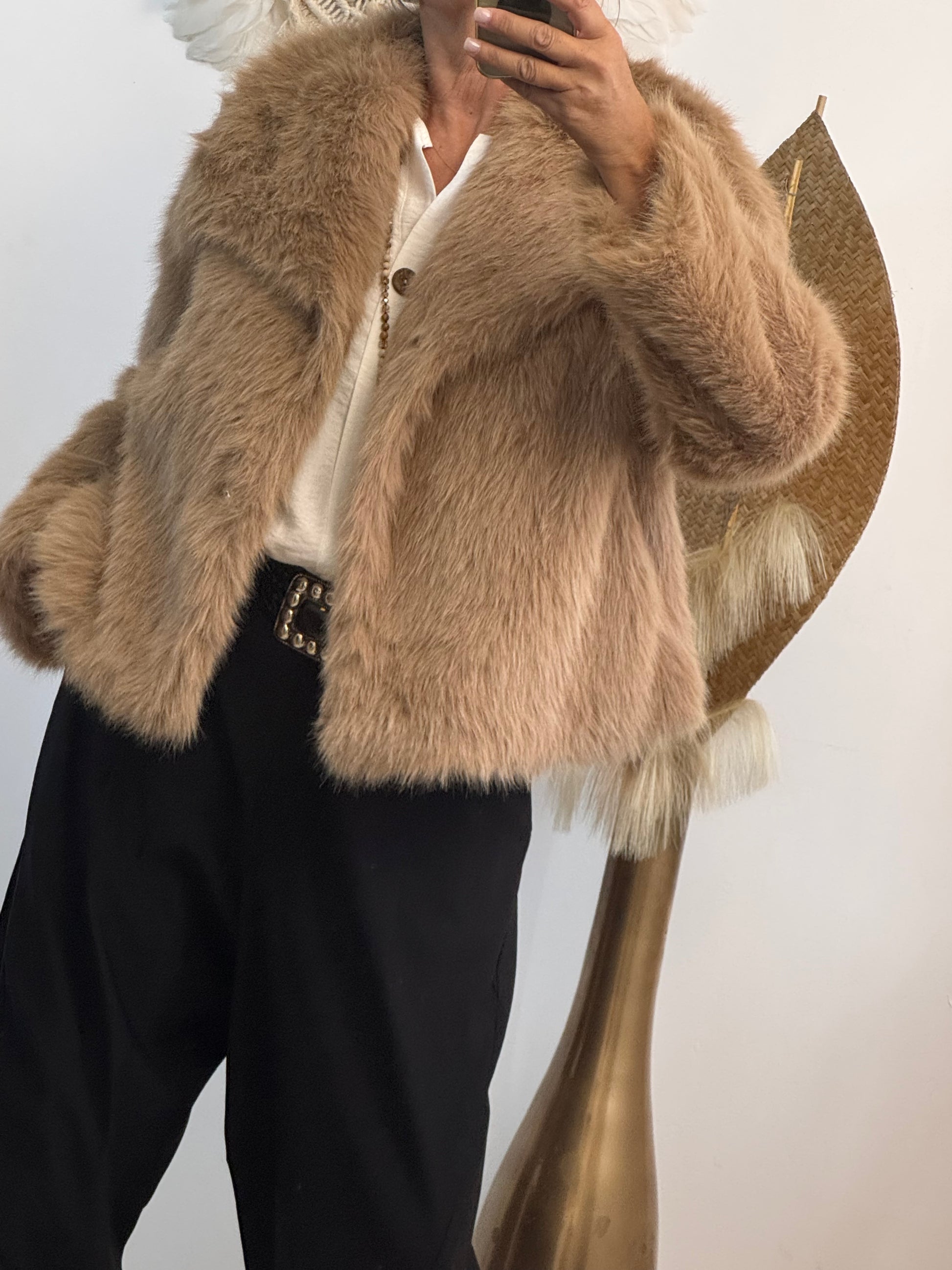Veste Mia camel