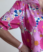 Robe Flora rose