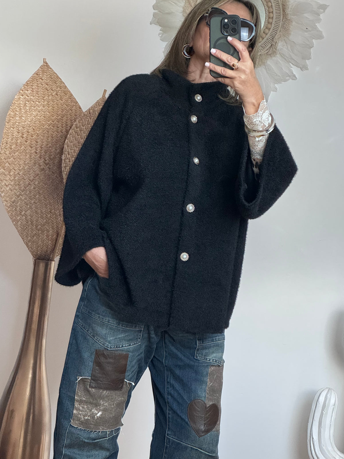 Veste Agathe noire