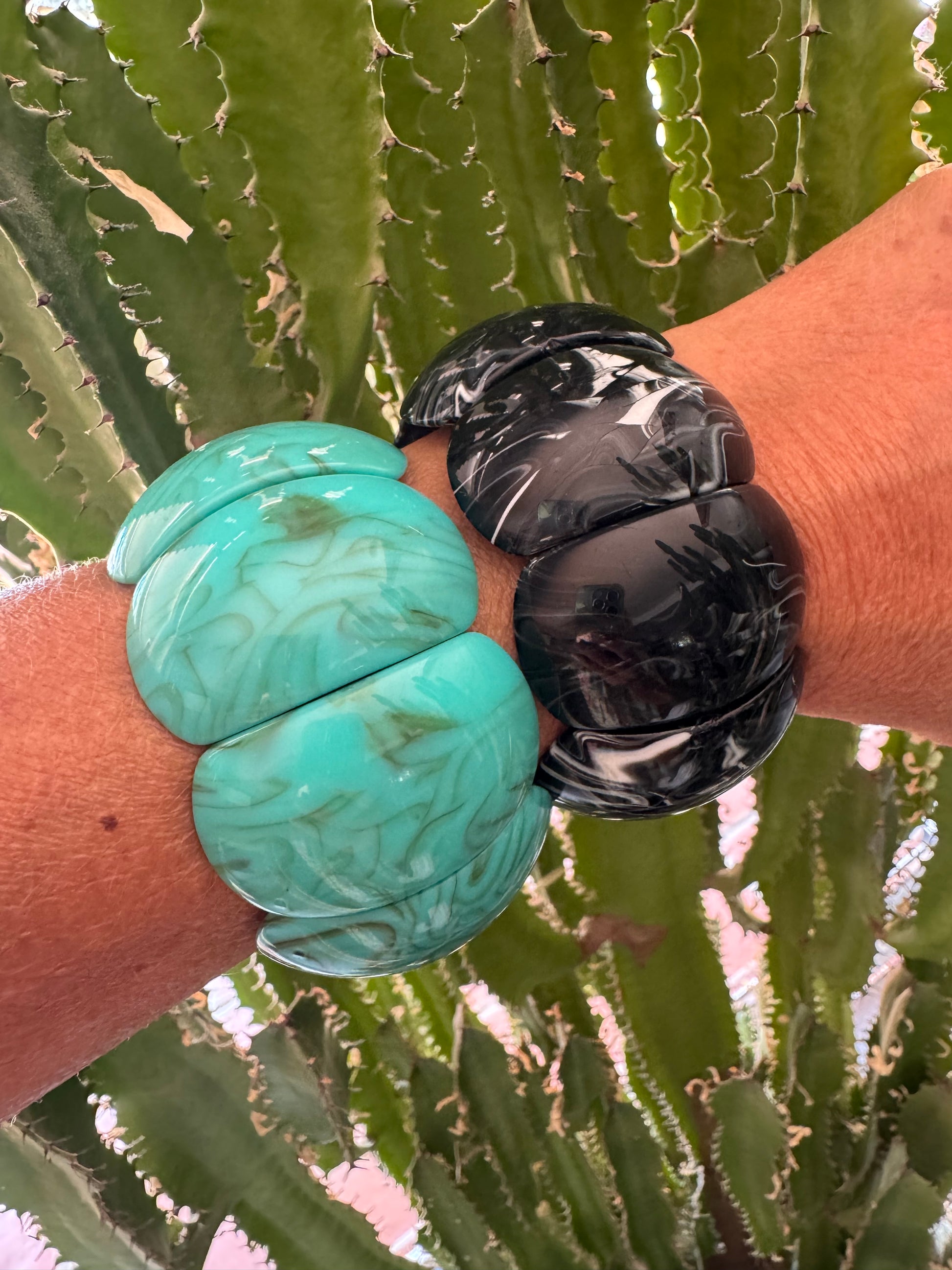 Bracelet bohème turquoise ou noir