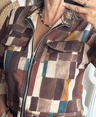 Veste Ambre marron