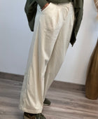 Pantalon crème cocooning