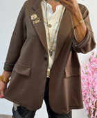 Blazer marron Augustin TU 44/48