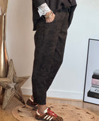 Pantalon Dakota camouflage marron