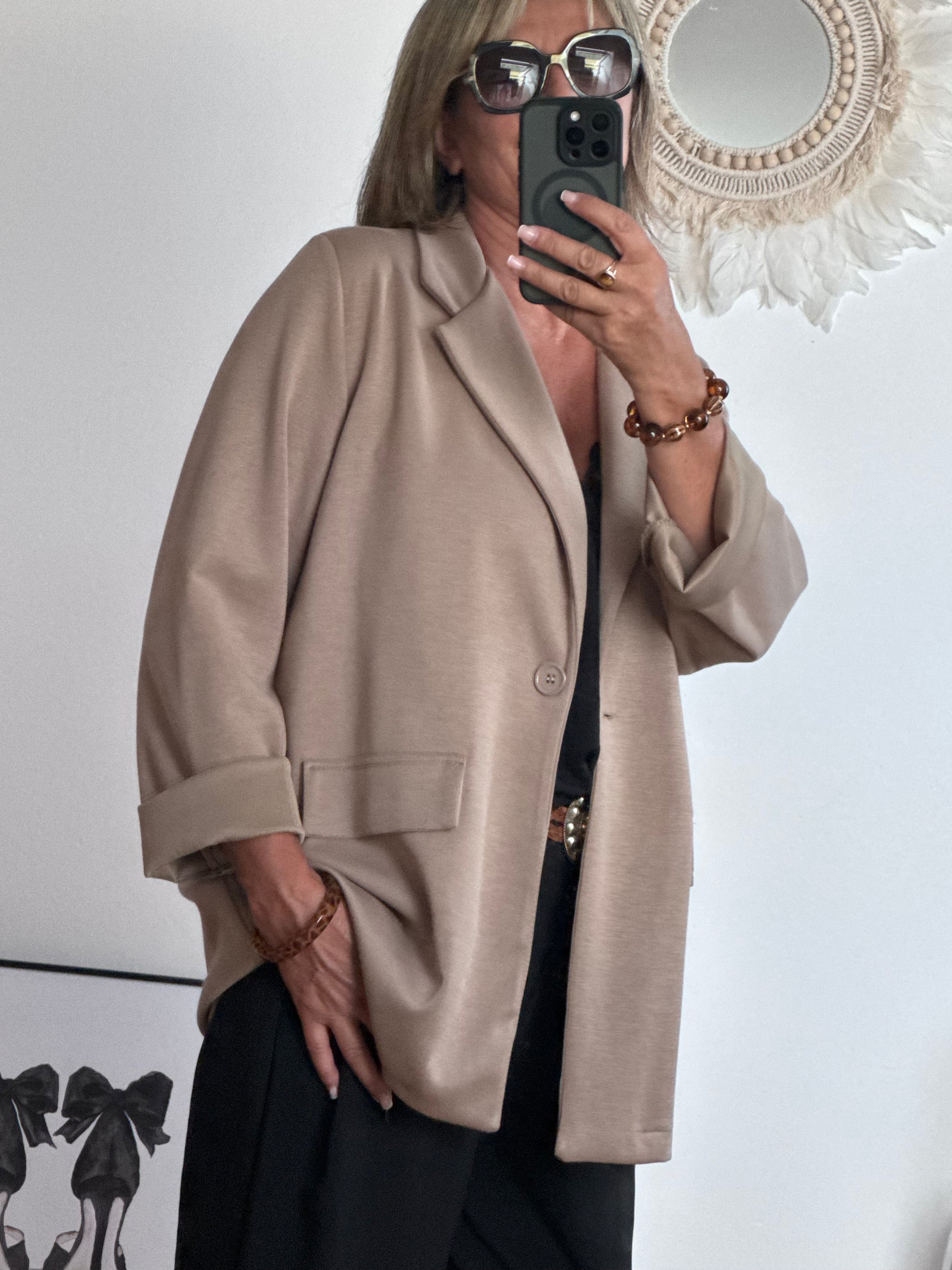 Veste blazer casuel beige TU 40/48