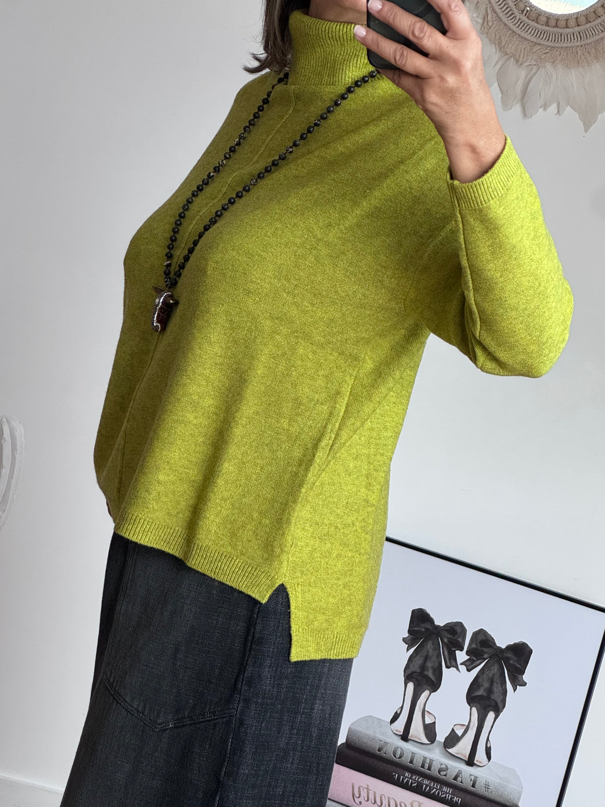 Pull So Chic vert