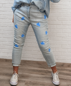 Jeans boyfriend coeurs
