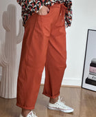 Pantalon Nino terracotta
