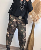 Pantalon loose camouflage