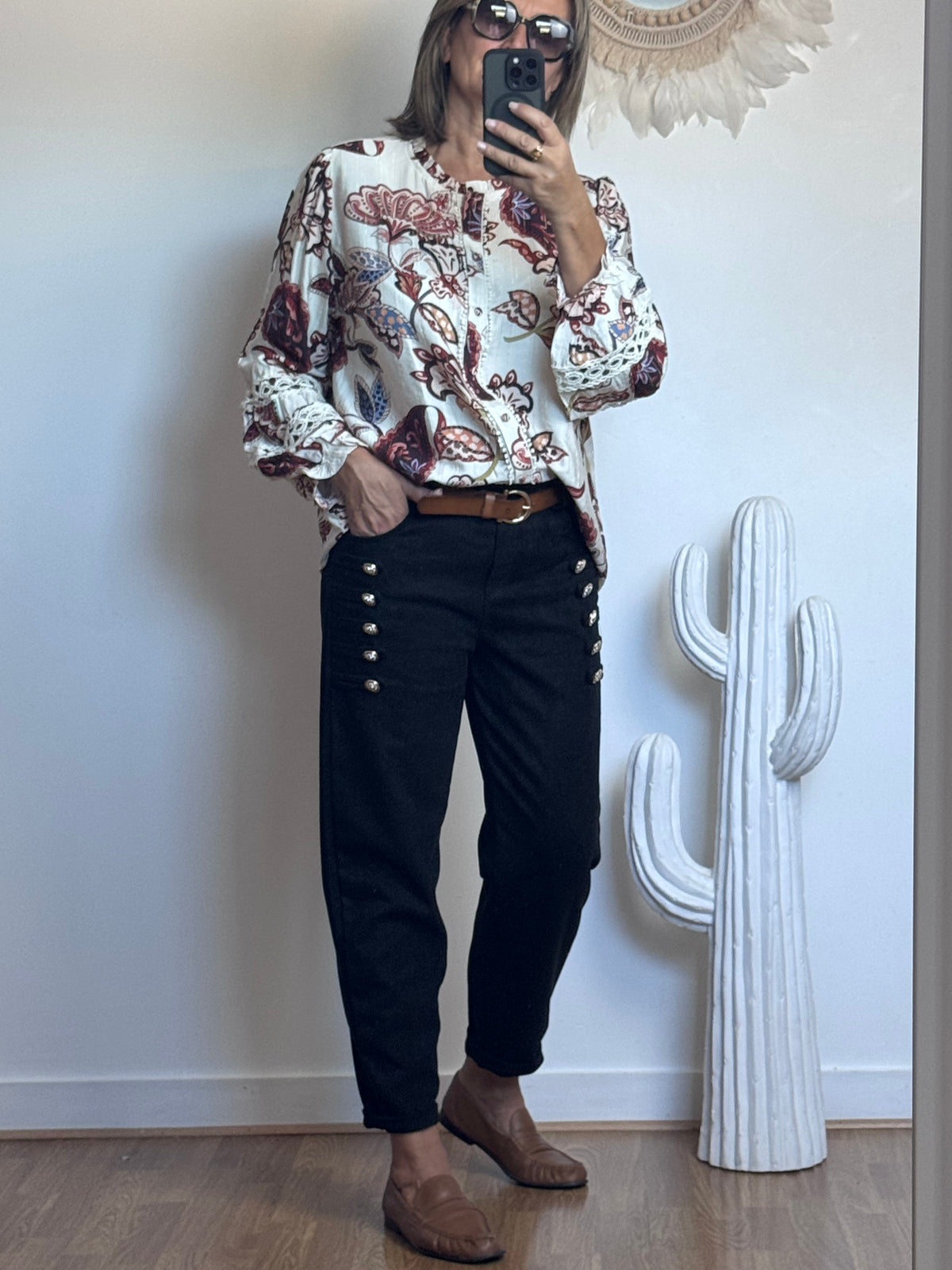 Pantalon officier noir TU 36/42
