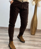 Pantalon Lucas marron