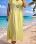 Robe teeshirt jaune TU 38/46