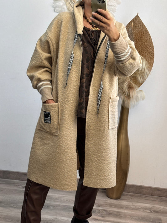 Manteau Octave beige