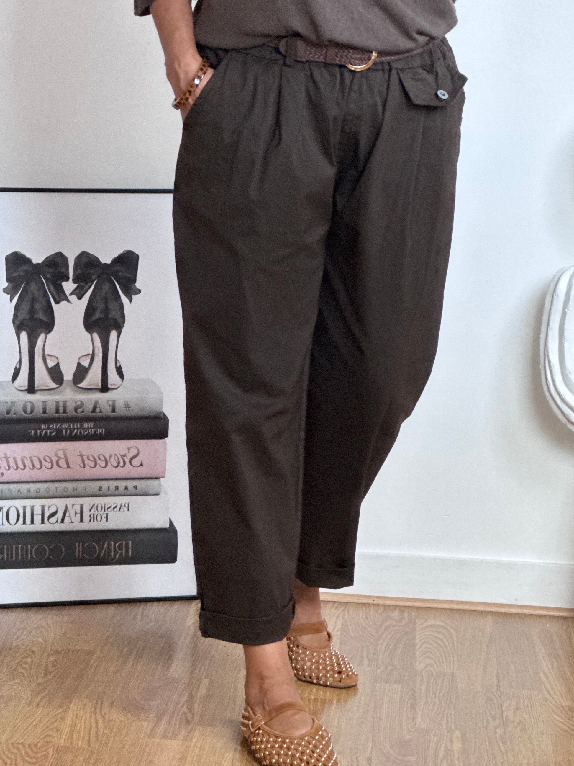 Pantalon confort Arthur marron TU 38/48