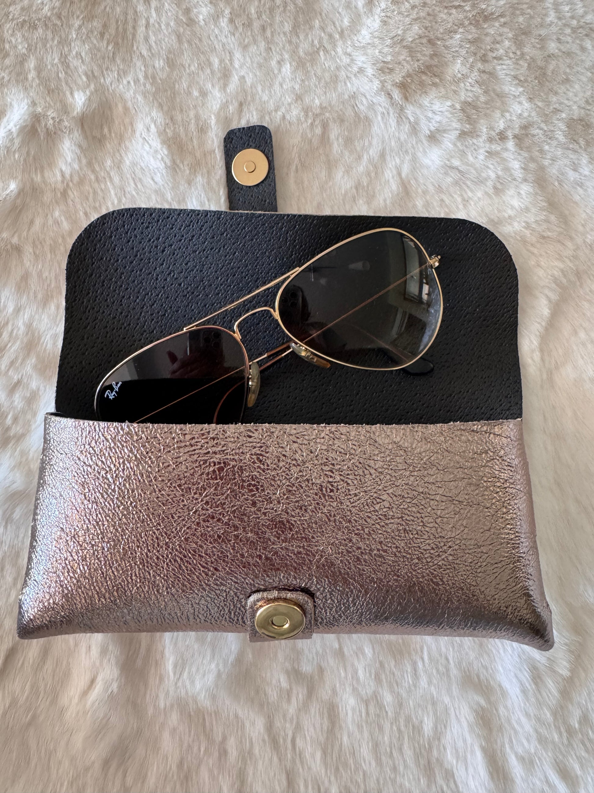 Étuis à lunettes cuir