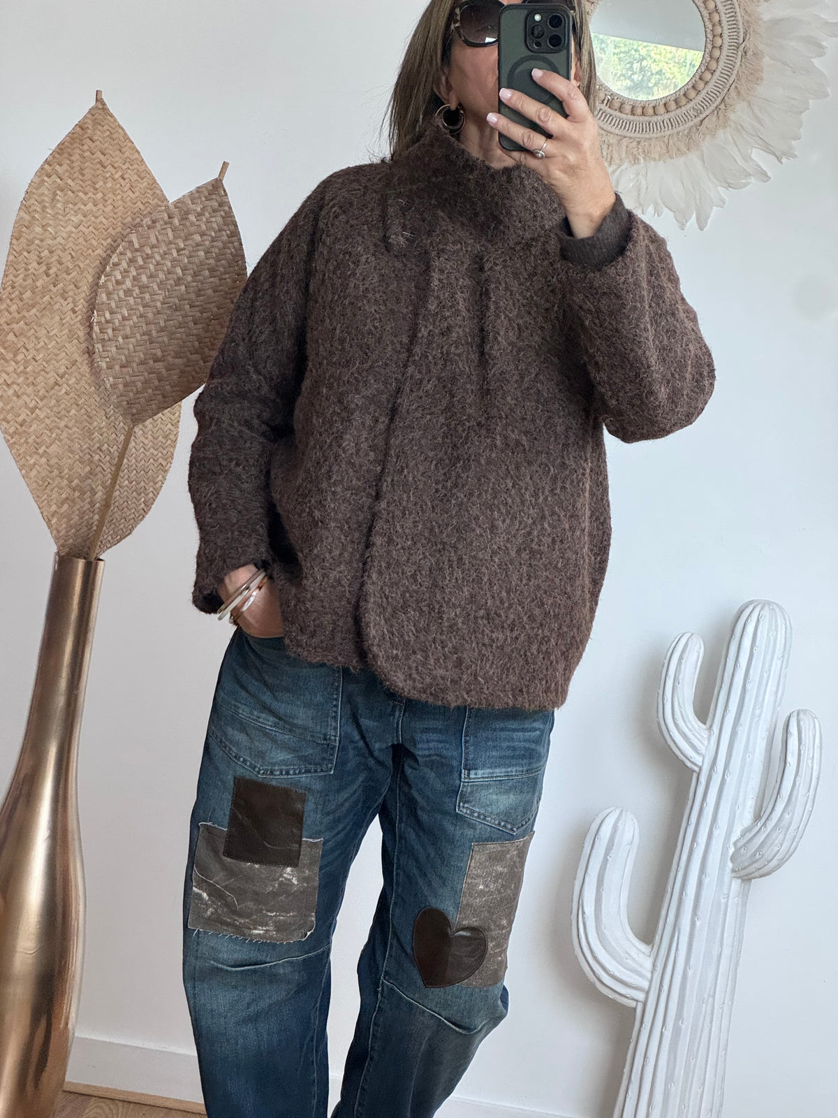 Veste Soline marron