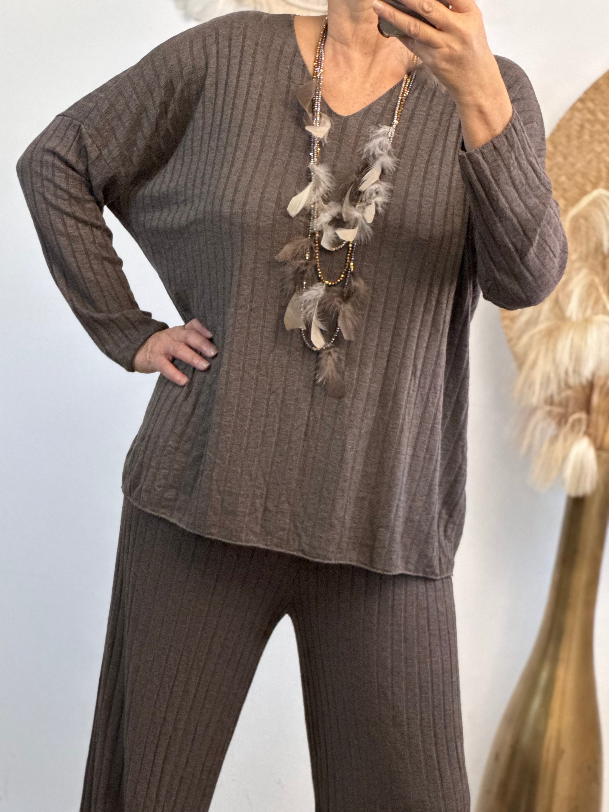 Ensemble cocooning marron TU 40/48