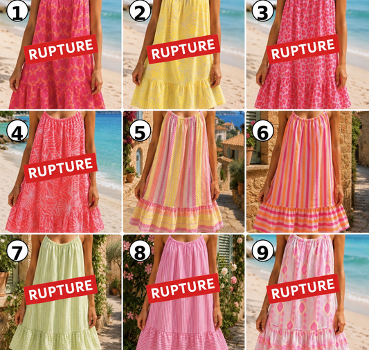 Robe d’été en coton réassort le 16/07