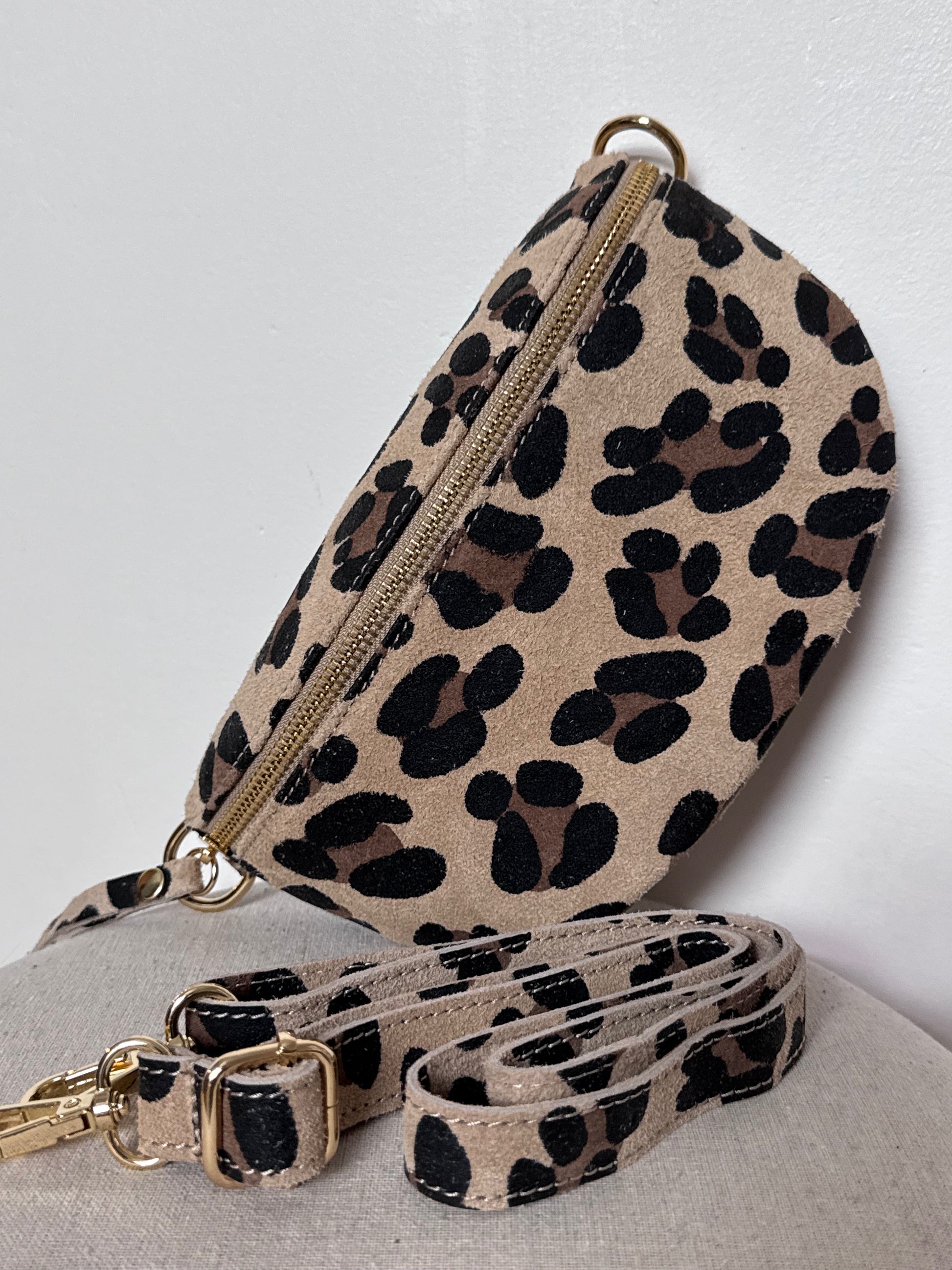 Sac banane cuir Léo