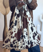 Sac cow marron