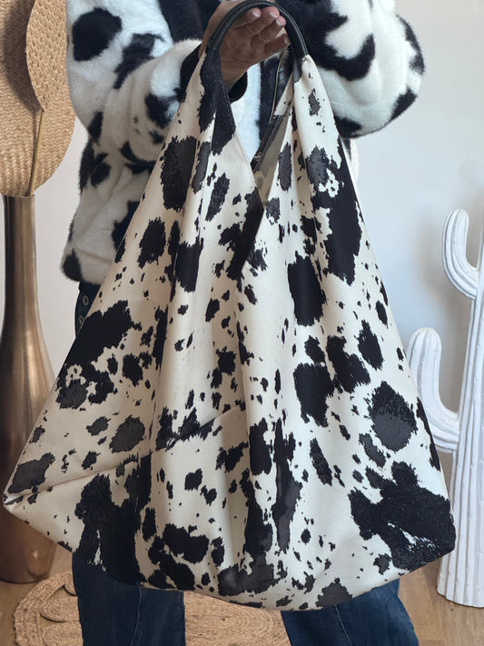 Sac cow noir