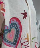 Robe chemise multicolore